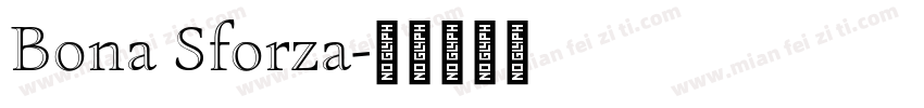 Bona Sforza字体转换